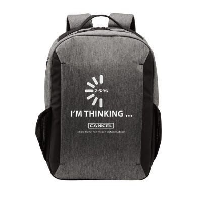 I'm Thinking Cancel Loading Symbol Thinking Vector Backpack