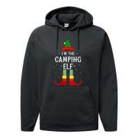 Im The Camping Elf Family Matching Christmas Gift Performance Fleece Hoodie