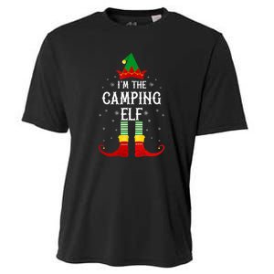 Im The Camping Elf Family Matching Christmas Gift Cooling Performance Crew T-Shirt