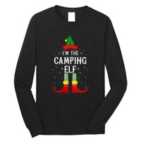 Im The Camping Elf Family Matching Christmas Gift Long Sleeve Shirt