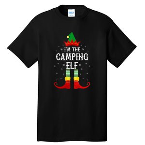 Im The Camping Elf Family Matching Christmas Gift Tall T-Shirt