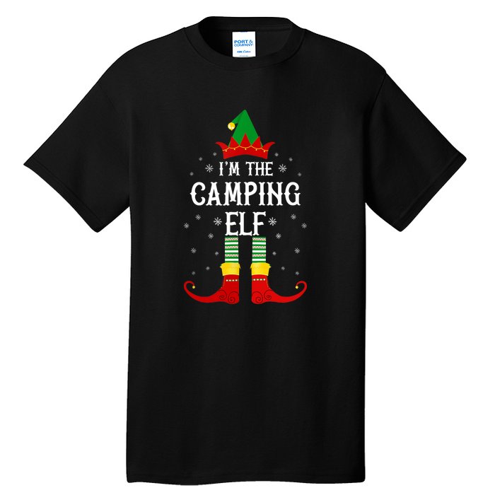 Im The Camping Elf Family Matching Christmas Gift Tall T-Shirt