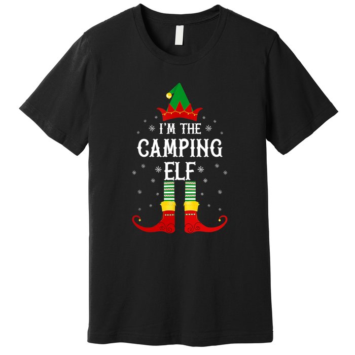 Im The Camping Elf Family Matching Christmas Gift Premium T-Shirt