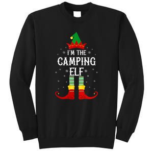 Im The Camping Elf Family Matching Christmas Gift Tall Sweatshirt