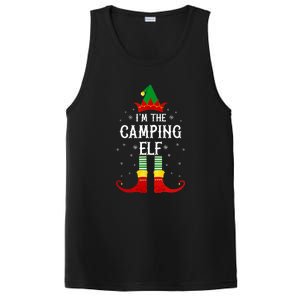 Im The Camping Elf Family Matching Christmas Gift PosiCharge Competitor Tank