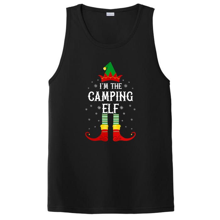 Im The Camping Elf Family Matching Christmas Gift PosiCharge Competitor Tank