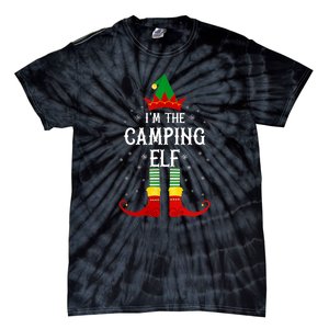 Im The Camping Elf Family Matching Christmas Gift Tie-Dye T-Shirt