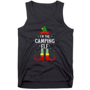 Im The Camping Elf Family Matching Christmas Gift Tank Top