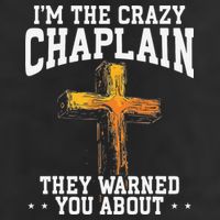 Im The Crazy Chaplain They Warned You About Chaplain Cool Comfort Performance Bucket Hat