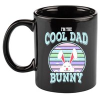 I'm The Cool Dad Bunny Matching Family Easter Sunday Gift 11oz C Handle Ceramic Mug