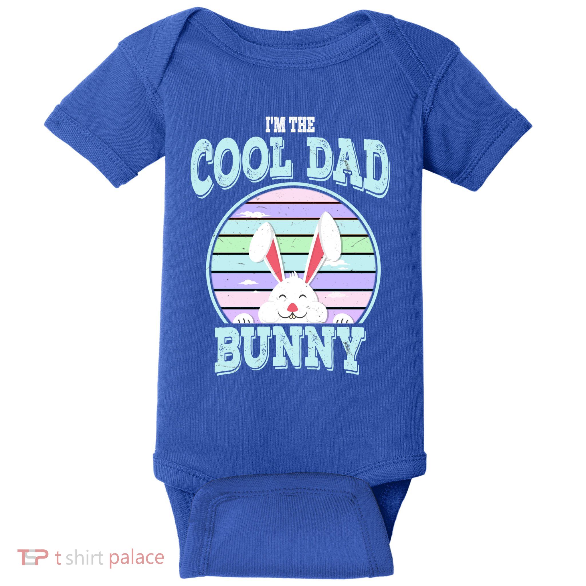 I'm The Cool Dad Bunny Matching Family Easter Sunday Gift Baby Bodysuit