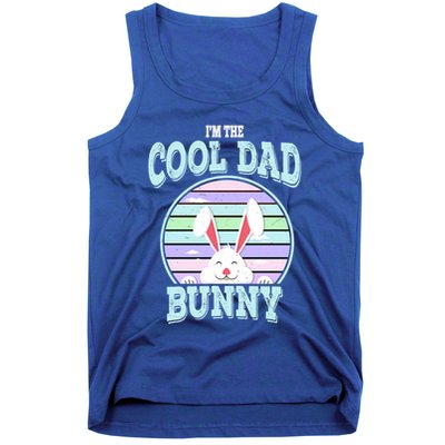 I'm The Cool Dad Bunny Matching Family Easter Sunday Gift Tank Top