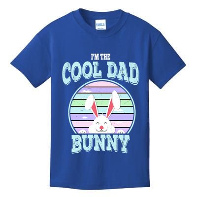 I'm The Cool Dad Bunny Matching Family Easter Sunday Gift Kids T-Shirt