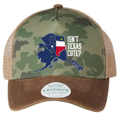 Isnt Texas Cute Alaska Home AK State Design Legacy Tie Dye Trucker Hat