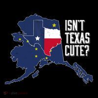 Isnt Texas Cute Alaska Home AK State Design Backpack