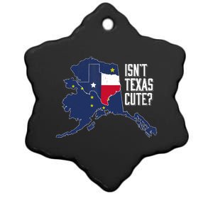 Isnt Texas Cute Alaska Home AK State Design Ceramic Star Ornament