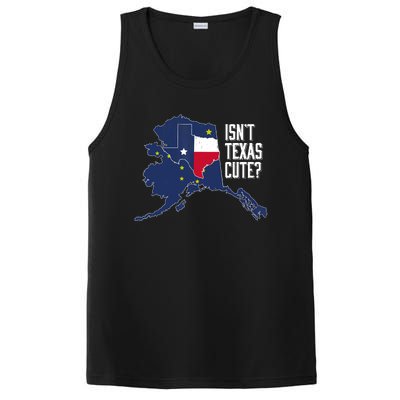 Isnt Texas Cute Alaska Home AK State Design PosiCharge Competitor Tank