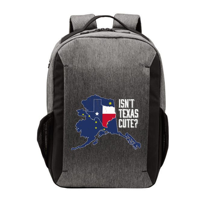 Isnt Texas Cute Alaska Home AK State Design Vector Backpack