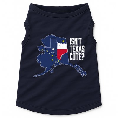 Isnt Texas Cute Alaska Home AK State Design Doggie Tank