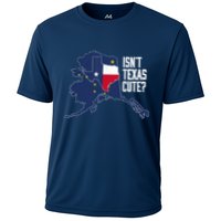 Isnt Texas Cute Alaska Home AK State Design Performance Shirt