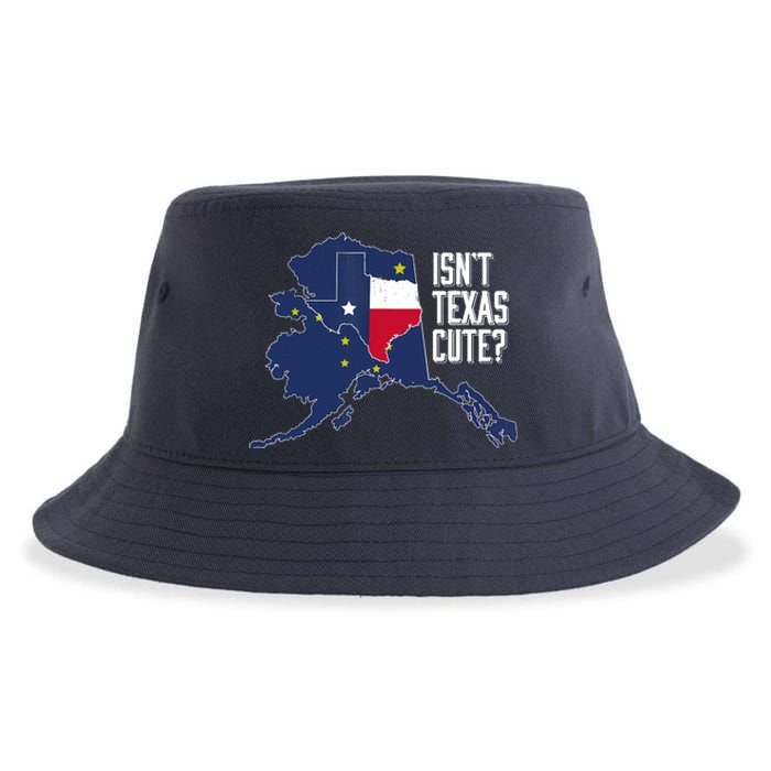 Isnt Texas Cute Alaska Home AK State Design Sustainable Bucket Hat