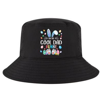 I'm The Cool Dad Bunny Ears Easter Day Family Matching Funny Gift Cool Comfort Performance Bucket Hat