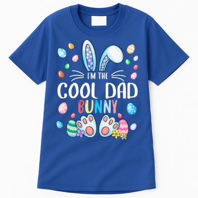 I'm The Cool Dad Bunny Ears Easter Day Family Matching Funny Gift Tall T-Shirt