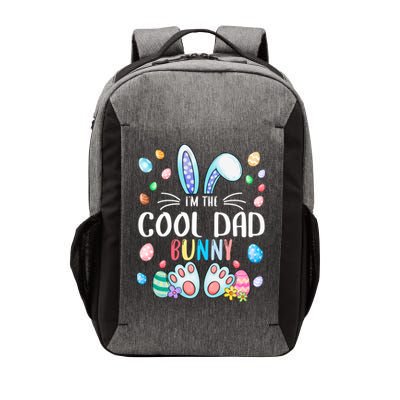 I'm The Cool Dad Bunny Ears Easter Day Family Matching Funny Gift Vector Backpack