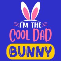 I'm The Cool Dad Bunny Rabbit Ears Egg Funny Easter Day Cute Gift Short Acrylic Beanie