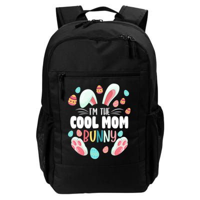 I'm The Cool Mom Bunny Matching Family Easter Party Funny Gift Backpack