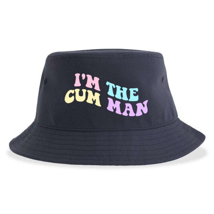 Im The Cum Man Quotes Funny Sayings Sustainable Bucket Hat