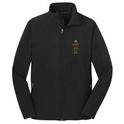 I Teach Cutest In The Workshop Teacher Christmas Top Gift Core Soft Shell Jacket