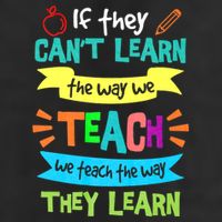 If They Cant Learn The Way We Teach We Teach The Way We Learn Knit Cap Winter Beanie