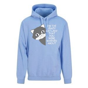 IM The Crazy Cat Lady That You Were Warned About Kamala 47 Cool Gift Unisex Surf Hoodie