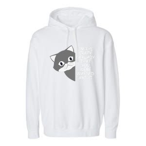 IM The Crazy Cat Lady That You Were Warned About Kamala 47 Cool Gift Garment-Dyed Fleece Hoodie