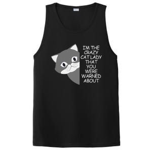 IM The Crazy Cat Lady That You Were Warned About Kamala 47 Gift PosiCharge Competitor Tank