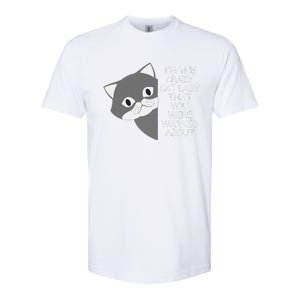 IM The Crazy Cat Lady That You Were Warned About Kamala 47 Gift Softstyle CVC T-Shirt