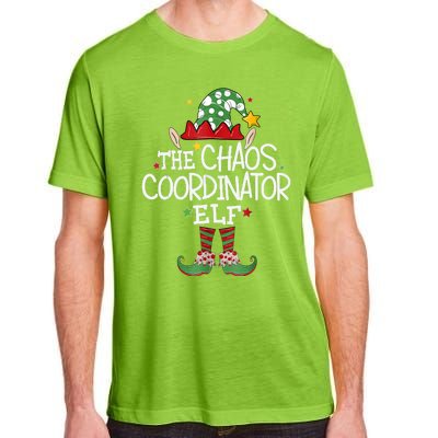 IM The Chaos Coordinator Elf Funny Christmas Matching Elf Adult ChromaSoft Performance T-Shirt