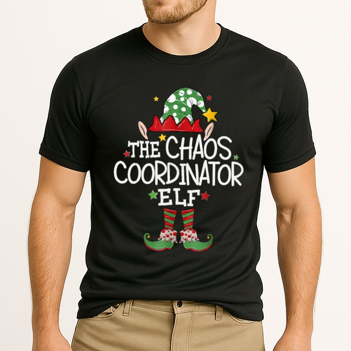 IM The Chaos Coordinator Elf Funny Christmas Matching Elf Performance Shirt