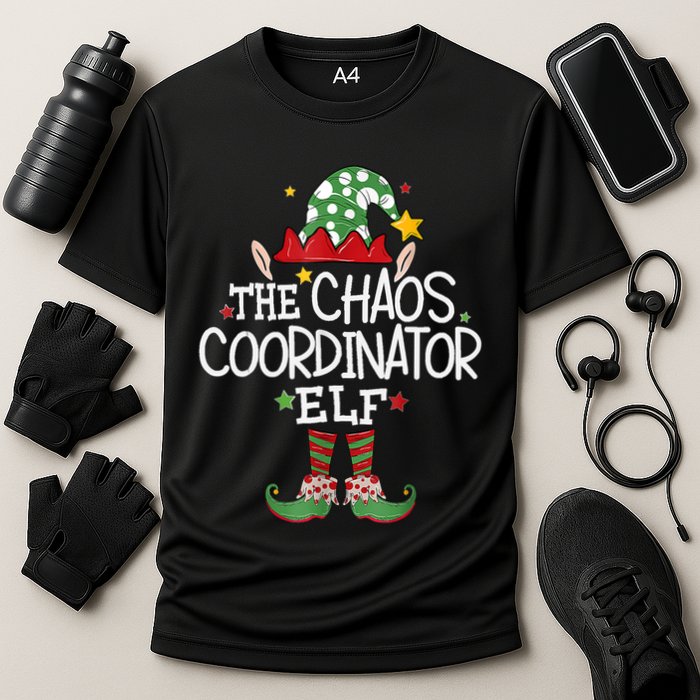 IM The Chaos Coordinator Elf Funny Christmas Matching Elf Performance Shirt