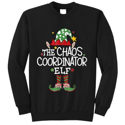 IM The Chaos Coordinator Elf Funny Christmas Matching Elf Sweatshirt
