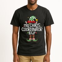 IM The Chaos Coordinator Elf Funny Christmas Matching Elf Tall T-Shirt