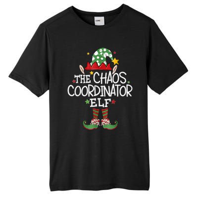 IM The Chaos Coordinator Elf Funny Christmas Matching Elf Tall Fusion ChromaSoft Performance T-Shirt