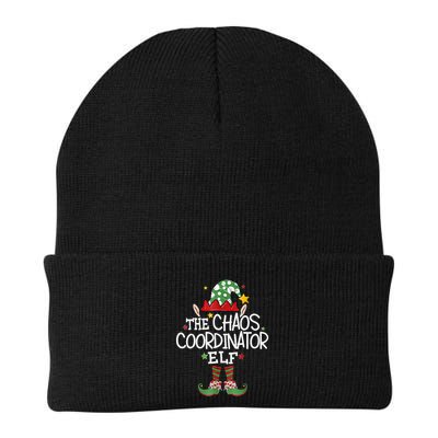 IM The Chaos Coordinator Elf Funny Christmas Matching Elf Beanie