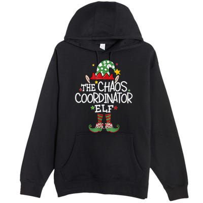IM The Chaos Coordinator Elf Funny Christmas Matching Elf Premium Pullover Hoodie
