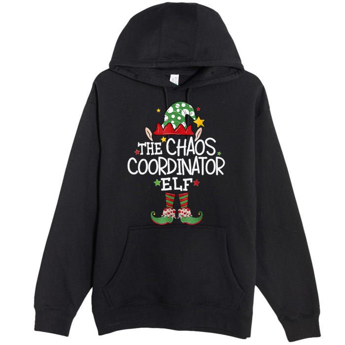 IM The Chaos Coordinator Elf Funny Christmas Matching Elf Premium Pullover Hoodie