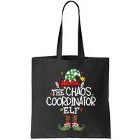 IM The Chaos Coordinator Elf Funny Christmas Matching Elf Bag