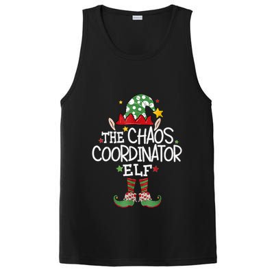 IM The Chaos Coordinator Elf Funny Christmas Matching Elf PosiCharge Competitor Tank