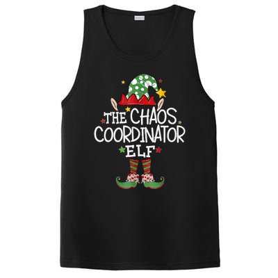 IM The Chaos Coordinator Elf Funny Christmas Matching Elf PosiCharge Competitor Tank