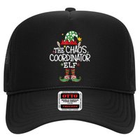 IM The Chaos Coordinator Elf Funny Christmas Matching Elf Trucker Hat